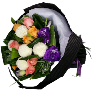 Blissful Harmony Round Bouquet